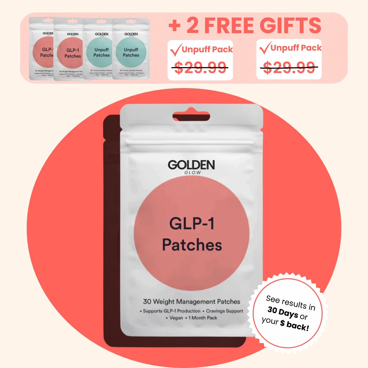 GLP-1 Patches- For Appetite Control & Metabolic Support